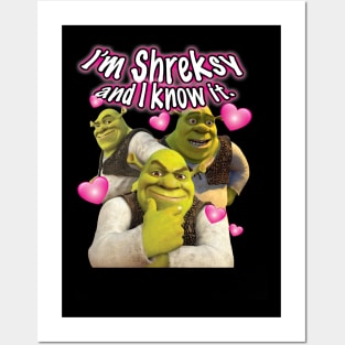 I'm Shreksy and I Know It. Posters and Art